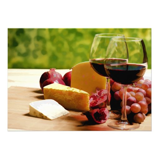 Countryside Wine, Cheese & Fruit Announcement (front side)