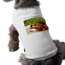 Countryside Wine, Cheese & Fruit Pet Tee Shirt