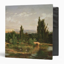 Countryside with a River, Manzanares Binder