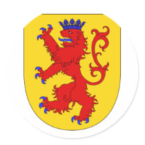 Counts Habsburg Arms, Hungary Stickers