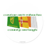 County Armagh Flags Stickers