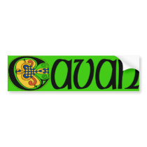 County Cavan Bumper Sticker bumper stickers by irishcountry County Cavan Bumper Sticker bumper stickers