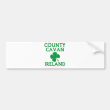 County Cavan, Ireland Bumper Stickers