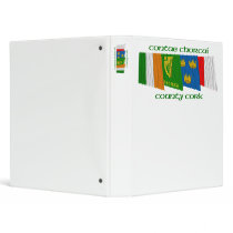 County Cork Flags 3 Ring Binders