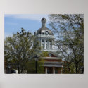 County Courthouse in Madison, GA posters