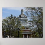 County Courthouse in Madison, GA Posters