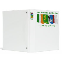 County Galway Flags Vinyl Binders