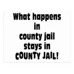 County Jail Postcard