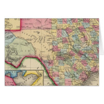 County Map Of Texas Cards