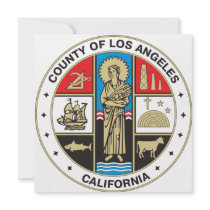 County of Los Angeles seal Invites