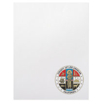 County of Los Angeles seal Letterhead Design