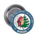 County of Ottawa seal Pins