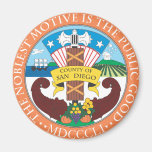 County of San Diego seal Magnets