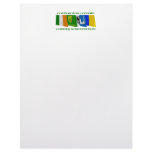 County Roscommon Flags Custom Letterhead