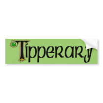 County Tipperary Bumper Sticker bumper stickers