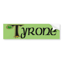County Tyrone Bumper Sticker bumper stickers by irishcountry County Tyrone Bumper Sticker bumper stickers