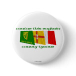County Tyrone Flags buttons