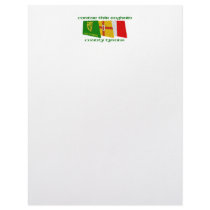 County Tyrone Flags Letterhead