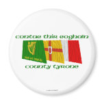 County Tyrone Flags magnets