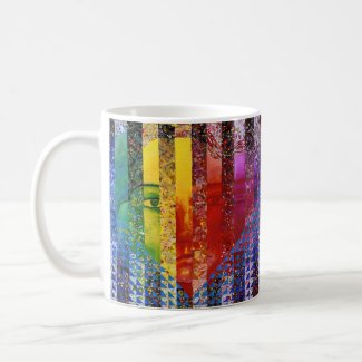 Counundrum I – Rainbow Woman mug