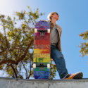 Counundrum I – Rainbow Woman skateboard