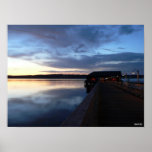 Coupeville at Sunset Poster