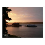 Coupeville Pier at Dusk Postcard