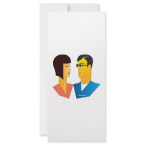 Couple 1 personalized rack card