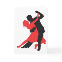 couple dancing card