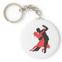 couple dancing keychain