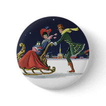 Couple Ice Skating buttons