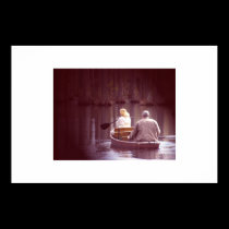 Couple in a Canoe posters