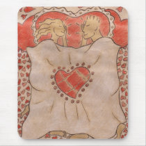 Couple mousepads