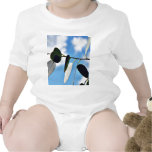 Couple Of Eucalyptus Leaves Agains Blue Sky Shirt