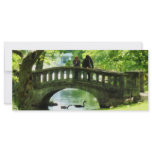Couple on Bridge in Park rack cards