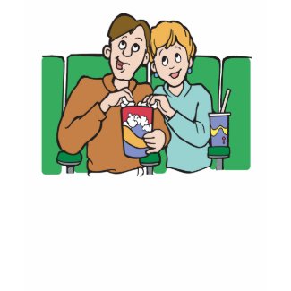 Couple Sharing Popcorn shirt