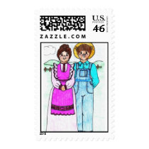 Couple stamp