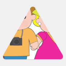 Couple Travel Stickers