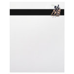 couple wearing gas maskes letterhead