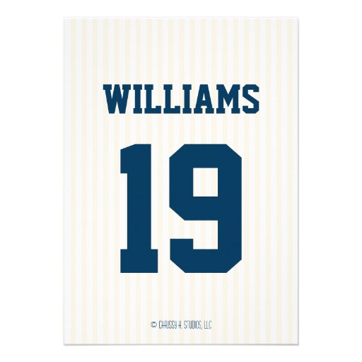 COUPLES ALL STAR BASEBALL BABY SHOWER INVITATION