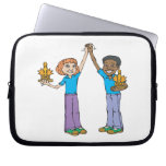 Couples Bowling Champions Laptop Computer Sleeve