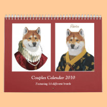Couples Calendar 2010 calendars