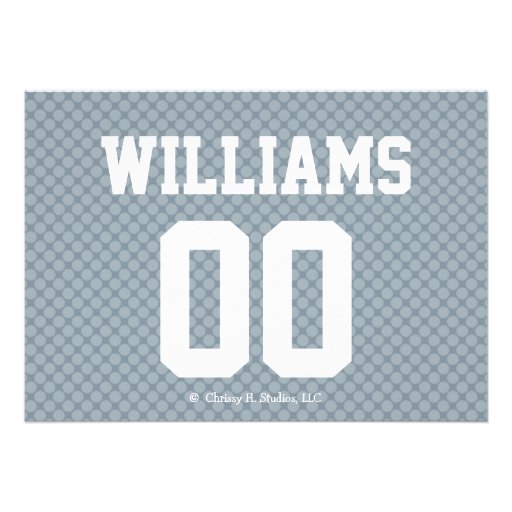 Couples Co-Ed Football Baby Shower Invitations