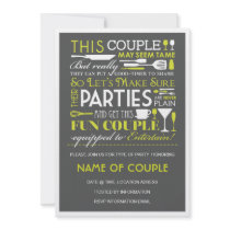 Couples Party Personalized Invites