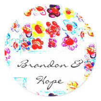 Couples Personalized Stickers.