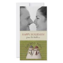 Couples Photo Christmas Cards Customized Photo Card