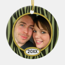 Couples Photo First Christmas Keepsake Christmas Tree Ornaments