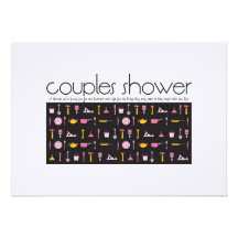Couples Shower Invitation - Kitchen and Tool