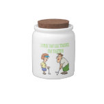 Couples That Golf Together Stay Together Candy Jars