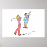 Couples That Golf Together Stay Together Print